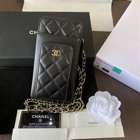 chanel phone bag with chain|chanel inspired phone cases.